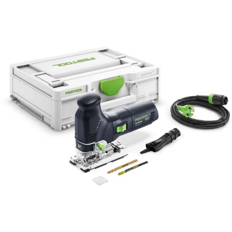 Festool – Caladora de péndulo PS 300 EQ-Plus TRION – Potencia 720W – Cambio rápido de hoja FastFix – Corte limpio sin astillas (1/10)