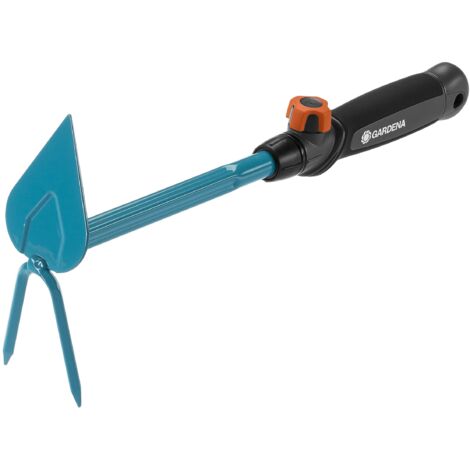 GARDENA Azada dos dientes Combisystem para huerto o quitar malas hierbas 6 cm (08911-20)
