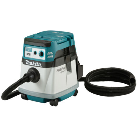 MAKITA 18Vx2 15L MOTOR BL AWS DRY SILENT DVC157LZX3 LIMPIADORA DE VACIO