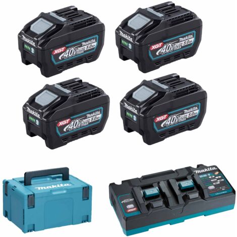 Kit XGT de energía Makita 191U42-2 40 V 5 Ah (1/2)