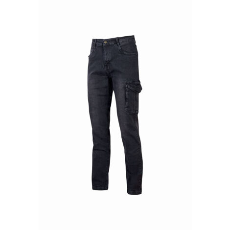 Vaquero de trabajo stretch TOMMI - Negro XS - FR (38) - US (28)