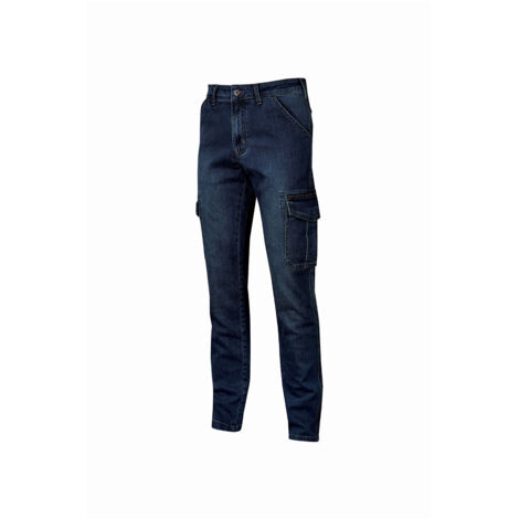 Vaquero de trabajo stretch TOMMI - Azul XL - FR (46) - US (33)