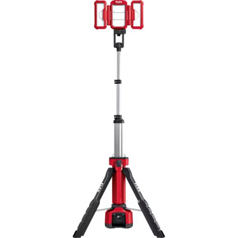 Foco de construcción LED FLEX 18V o 230V TL 4000 con trípode - Sin batería ni cargador - 530375 (1/5)