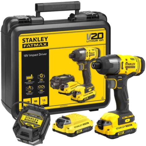 llave de impacto Stanley FatMax SFMCF800C2K-QW 18V 1.5Ah (1/4)