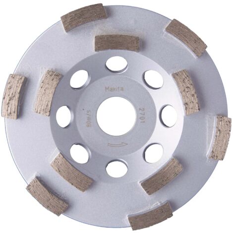 Plato de lija diamantado - trabajos de desbaste - Makita B-48577 (1/2)