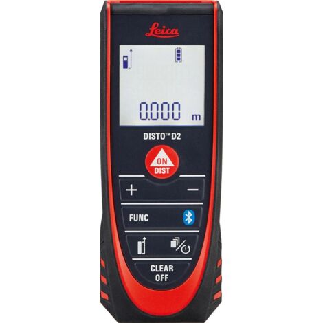 Leica Laserentfernungsmesser DISTO D2 Genauigkeit 1,5 mm Laserklasse 2 mit Batterien