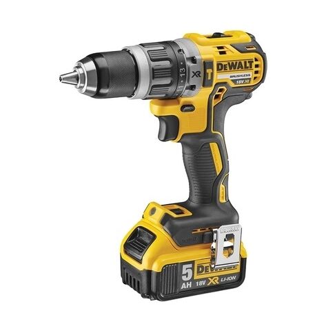 Taladro atornillador de impacto Dewalt Batería DCD796P2-QW de 18 V y 5 Ah