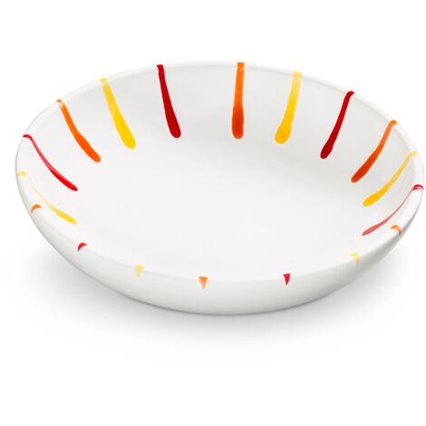 Ceramica Gmundner grigio fiammato, ciotola a cerchio ( 32 cm