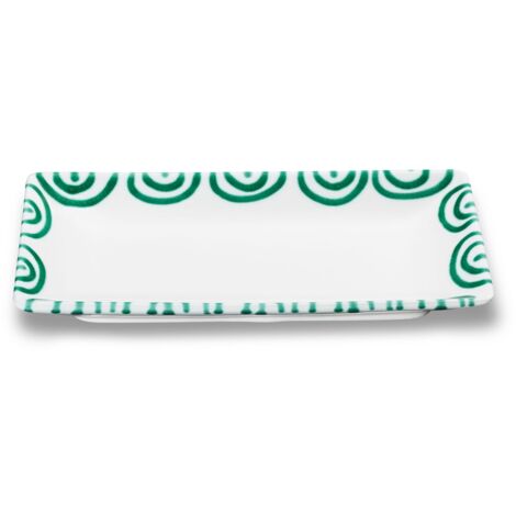 Ceramica Gmundner Verde fiammato, ciotola per snack (22x11 cm) (1/2)