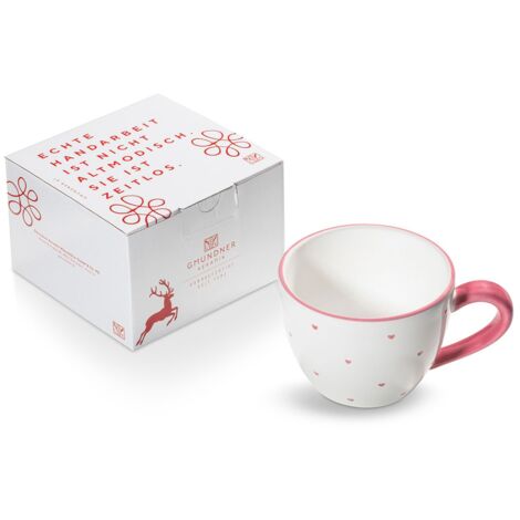 Ceramica Gmundner Verde fiammato, tazza da tè 0,17 litri