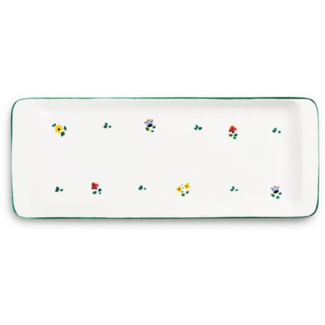 Gmundner Keramik fiori sparsi, piatto per pasta Gourmet ( 29 cm
