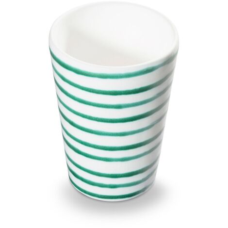 Gmundner Ceramics Verde fiammato, tazza per bere (H 11 cm) (1/2)