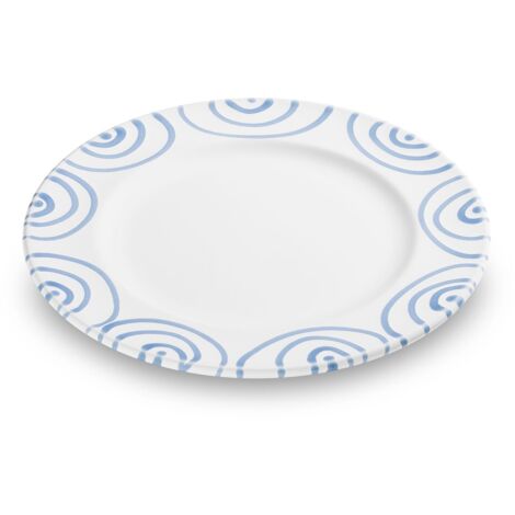 Gmundner Keramik Piatto Da Dessert Cup - Verde Bordo, 20 Cm, Fatto A Mano In Austria, Lavabile In Lavastoviglie - 3