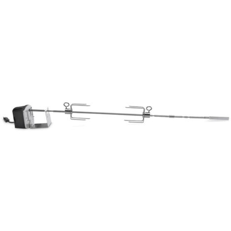 Weber Asador Giratorio de Acero Inoxidable 107 cm con Motor (1/2)