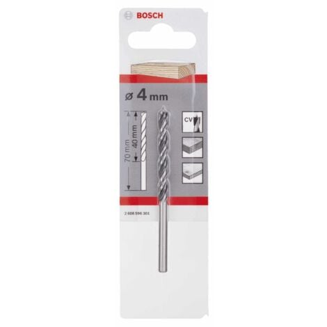Bosch Accessories 2608596301 Foret pour le bois 4 mm Longueur totale 75 mm tige cylindrique 1 pc(s) W03550