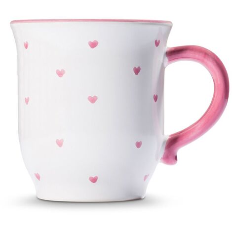 GMUNDNER KERAMIK Tazza Colazione Toni Lo Sciatore 0.3L Fatte A Mano In Austria Grigio