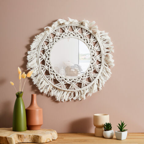 Miroir D55cm Boho (1/3)