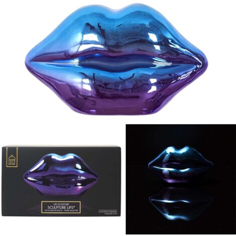 Statue - HOME DECO FACTORY - Electroplate - Bouche - Multicolore (1/5)
