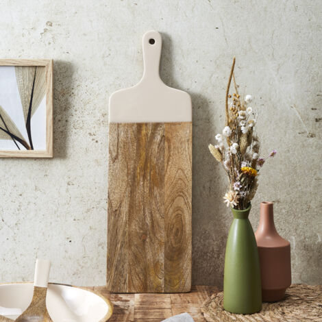 Planche de Présentation - HOME DECO FACTORY - Dune - Uni - Marron et Beige - 58 cm