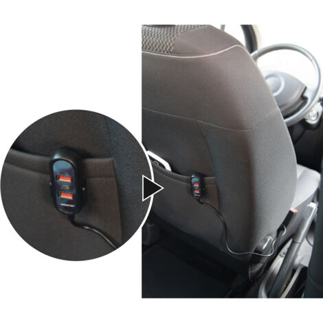 Chargeur Voiture - BE MIX - 5 Ports - Noir (1/5)