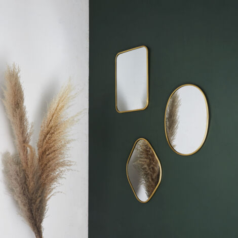 Lot De 3 Miroirs Contour D Co