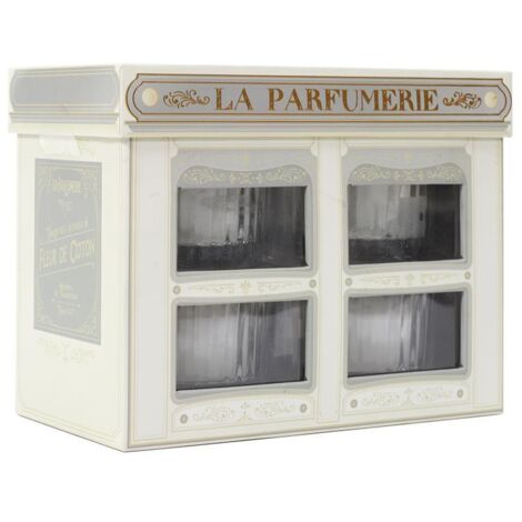 Lot de 4 Bougies - HOME DECO FACTORY - Parfumées - Blanches (1/5)