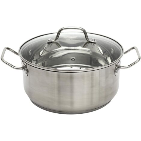 Faitout Avec Couvercle En Verre 28 cm Cook Concept (1/5)