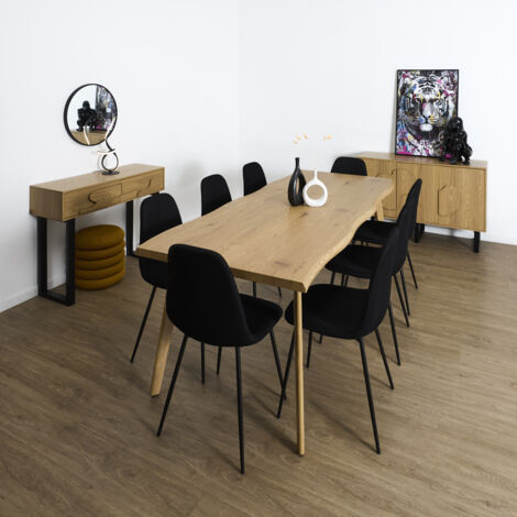 Table extensible en mdf 6 à 8 personnes Calypso