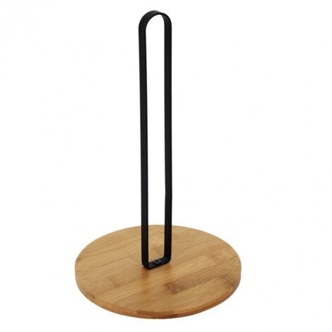 Support Essuie-Tout - COOK CONCEPT - Bambou et Métal (1/4)