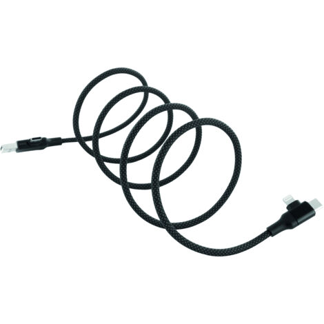 Câble Aimanté 4 En 1 - BE MIX - 60W - Blanc (1/2)