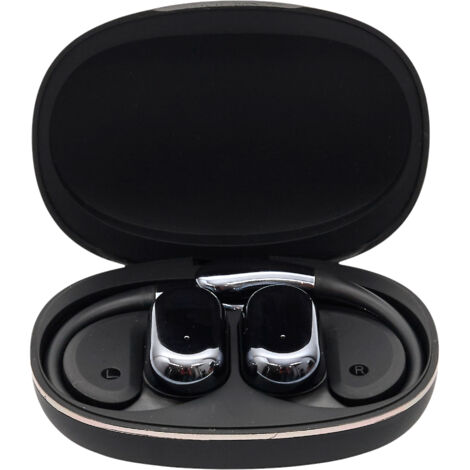 Écouteurs Traducteurs Hors Ligne - Réduction Du Bruit - Technologie IA - Appareil De Traduction Simultanée Instantanée - Noir