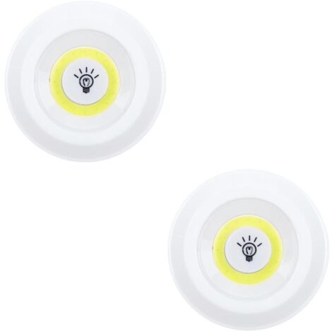 Lampe - JE CHERCHE UNE IDEE - LED COB - Adhésive - Télécommande - Blanche (1/5)