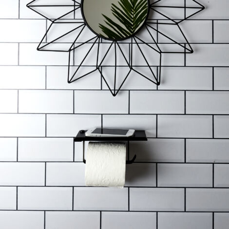 DEROULEUR PAPIER WC SUPPORT INTEGRE (1/5)