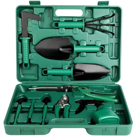 Ensemble d'outils de jardinage Outils de jardinage avec valise, multifonctionnels (1/5)