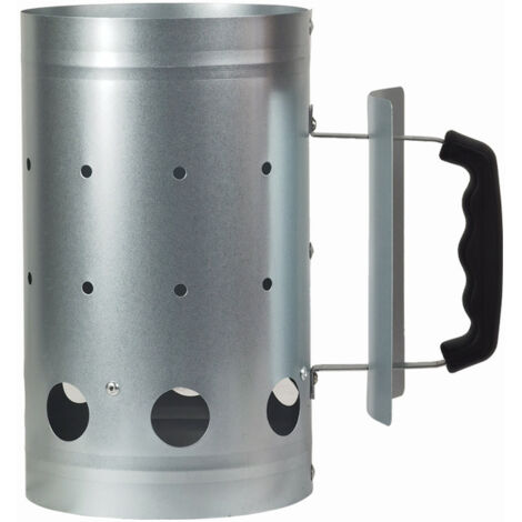 Cheminée D'allumage Rapide en Acier Inoxydable Multi-Usage pour Pique-Nique Extérieur Jardin (1/5)