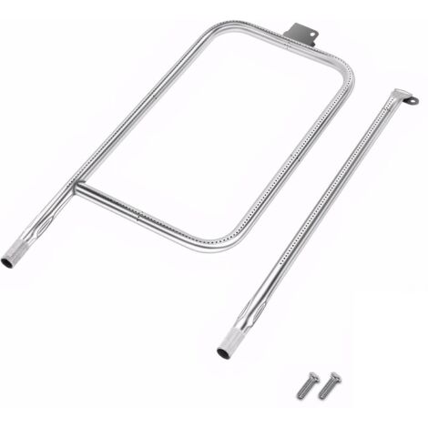 61.6 x 26.4CM Tube Brûleur 65032 pour Weber Q300 Series Q320, Q3000, Q3200, Acier Inoxydable Rampe Gazgrill Accessoire pour 404341, 57060001, 586002