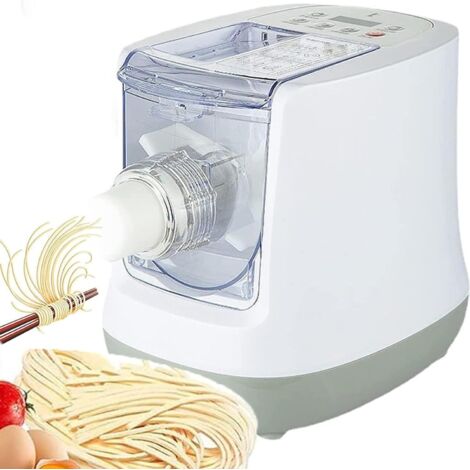 Machine à pâtes Automatique, Machine à pâtes Domestique 260 W, Machine à Nouilles Automatique avec 13 Formes de Nouilles au Choix,pour Une Utilisation en Cuisine à Domicile (1/5)