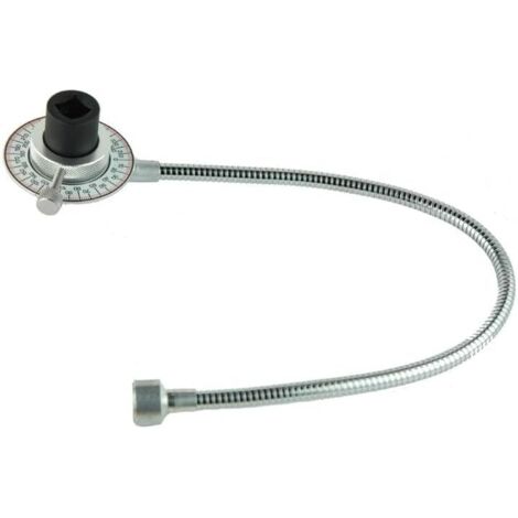 Clé de serrage angulaire magnétique 1/2 Carré conducteur 1/2 Secteur de 360 Tige flexible avec aimant