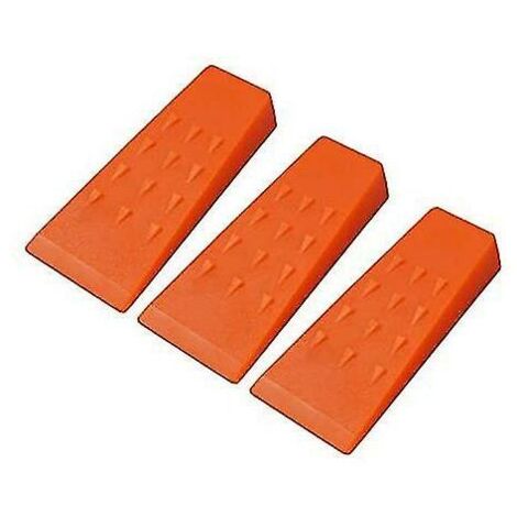 Cales en plastique ABS de 140 mm, cales d'exploitation forestière (3 pièces), parfaites pour les projets de bricolage et de rénovation domiciliaire. (1/5)