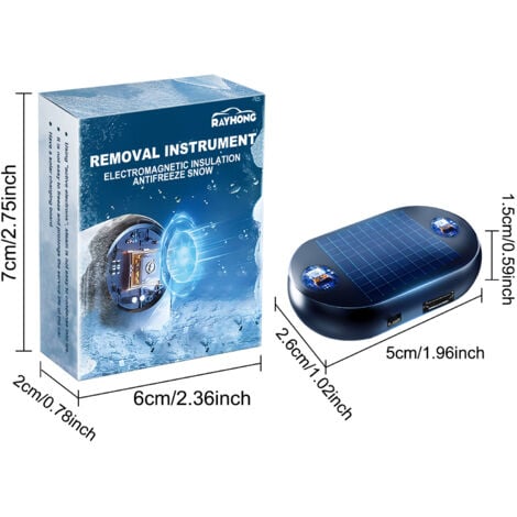 USB Voiture Grattoir à Glace Déneigement électriqu... – Grandado