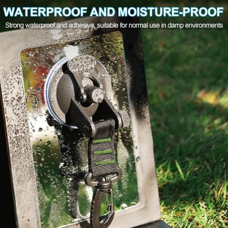 HONMEET 4pièces à Ventouse Pour Tentes De Camping à Fixation