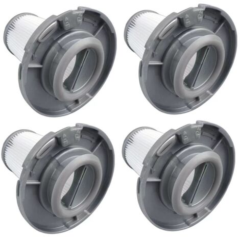 Lot de 4 filtres de rechange pour Rowenta aspirateur sans fil X-Force Flex 8.60 RH96XX RH9678 RH9637 RH9677 RH9679 RH9690 RH9638 RH9639 RH9639WO et X-PERT 6.60 GZ3039 GZ3038, pièce ZR009005 (1/5)