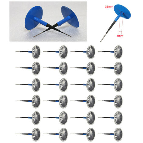 Kit de réparation de pneu Tubeless, 24 PC de réparation universelle de crevaison de pneu sans chambre à air de moto de voiture pour voitures, motos, véhicules électriques, etc. (Taille : 36 x 4 mm)