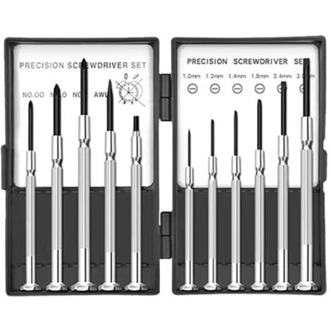 Kit de mini tournevis, tournevis de réparation de lunettes, réparation de précision, tournevis