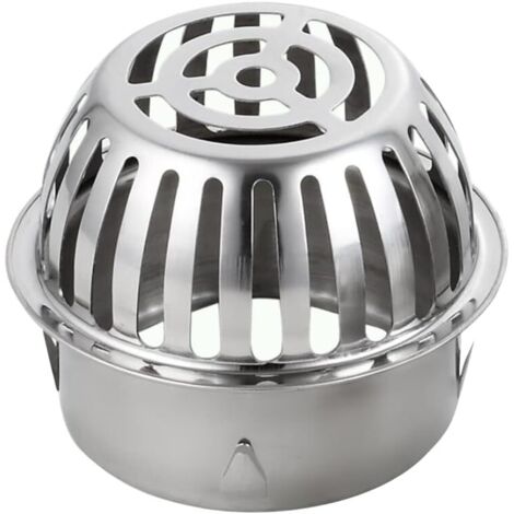 Filtres de Gouttière en Acier Inoxydable Protège-gouttières en Métal Protection Crapaudine de Gouttière Protection Gouttiere Antirouille Filtres de Gouttière Etanche Grille Goutiere