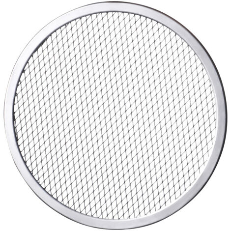 Grille de cuisson à pizza ajourée en aluminium - DiamètreSandales Aérateur Pelouse, 1 Paire 42mm Aérateur de Pelouse avec 26 Clous et Clé,Chaussure à Gazon Ajustable, Amélioration de la qualité du Sol