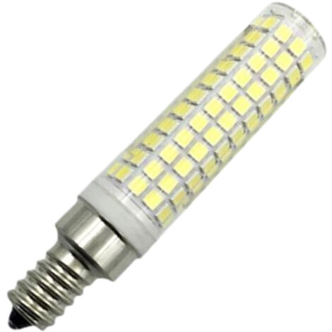RZL Lighting, Pack de 1, petite ampoule LED maïs AC110V 15W 136LEDs-2835SMD E12, lampe de lustre en céramique à intensité variable(Lumière chaude 3100K)