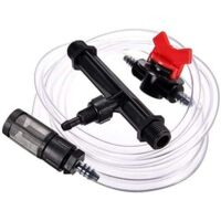 Injecteur d'engrais Venturi 25Ø 3/4 ". Débit maximum d'engrais de 9 à 92 l/h. Filetage mâle 3/4". Injecteur d'engrais professionnel avec clé doseuse.