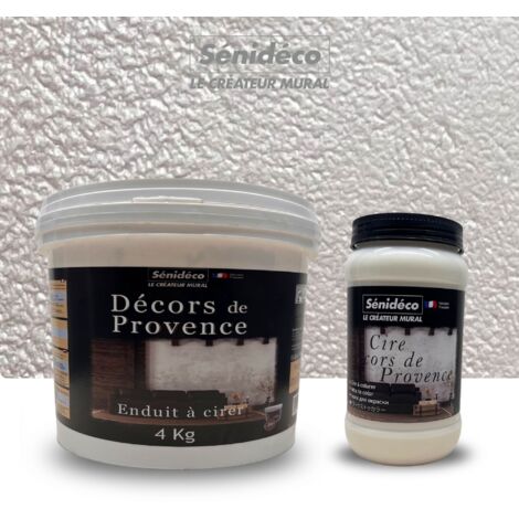 Enduit à cirer décoratif - Décors de Provence 4KG coloris Les écrins (1/5)
