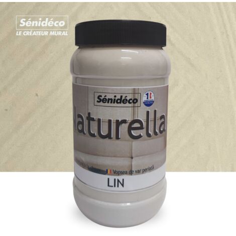 Peinture naturelle à la chaux - Naturella 1L pour 10 m² coloris Lin